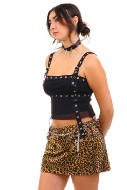 Black Aeon Grommet Tank -TUNNEL Vision Shop tehya2 5891