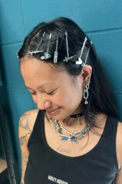 Ouchie Stainless Steel Hair Pin Set -TUNNEL Vision Shop w.eJSKFAGDV