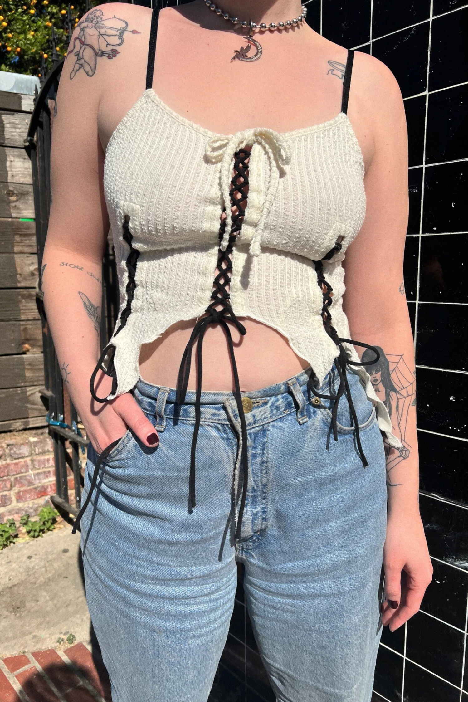 White Fairy Apocalypse Top 2 White Fairy Apocalypse Top - Image 2