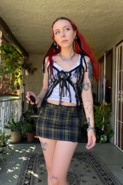 Black Lace Tabby Top 23 Black Lace Tabby Top -TUNNEL Vision Shop zrdgihjd